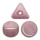 Cuentas de vidrio Ilos® par Puca® - Opaque light rose ceramic look 03000/14494